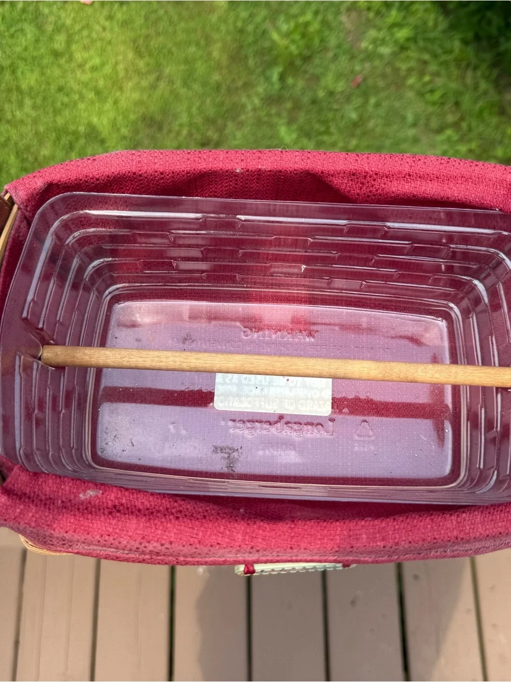 Longaberger gift pink